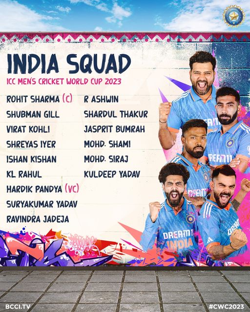 ICC World Cup 2023 Team India, Warm-up matches