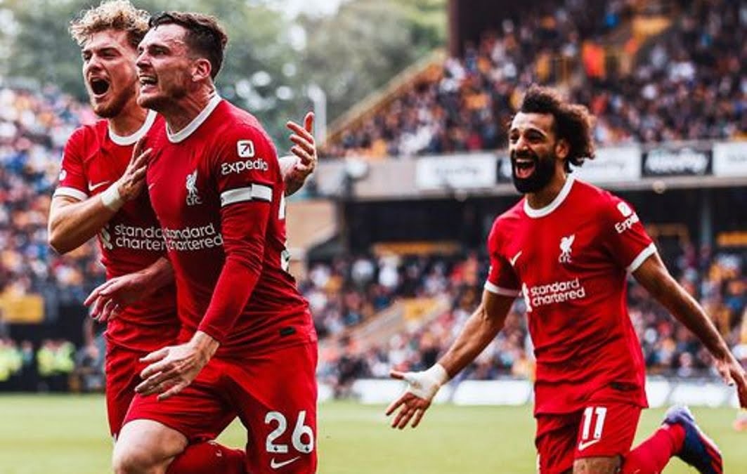 Liverpool Climbs Premier League Table with Victory 3-1 Over Wolves