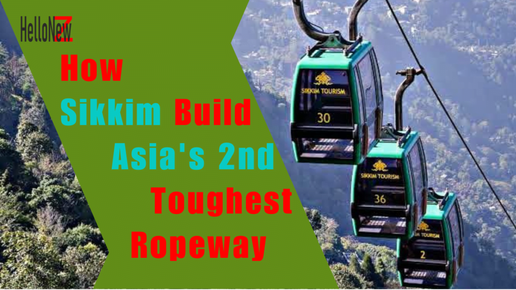 Ropeway at Sikkim