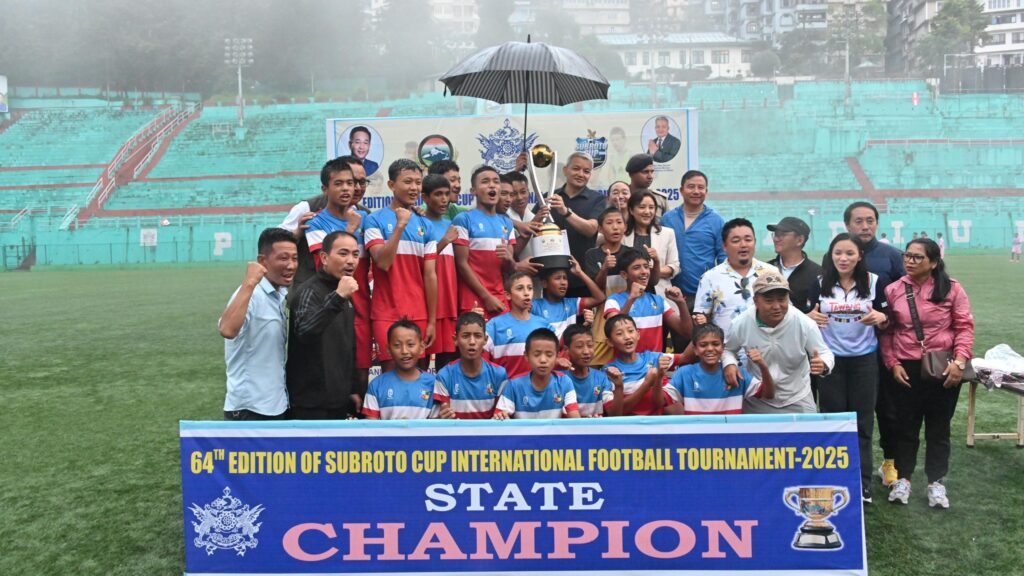 64th Subroto Cup State Level Football Tournament 2025 - sikkim
