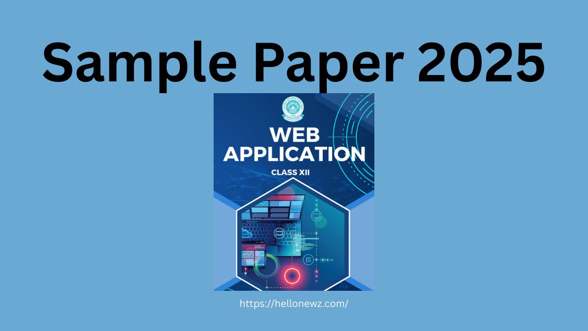 CBSE Sample Paper class 12