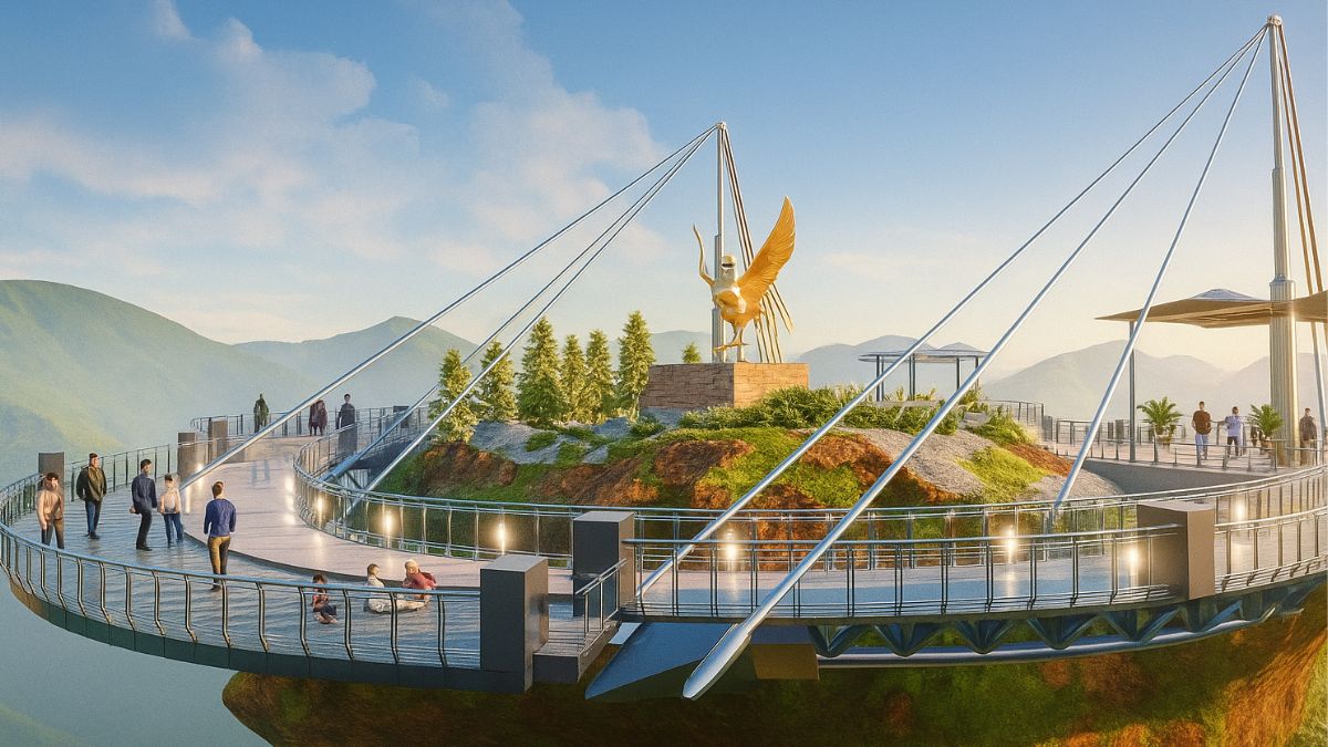 Skywalk at Bhaleydhunga, Yangang South Sikkim